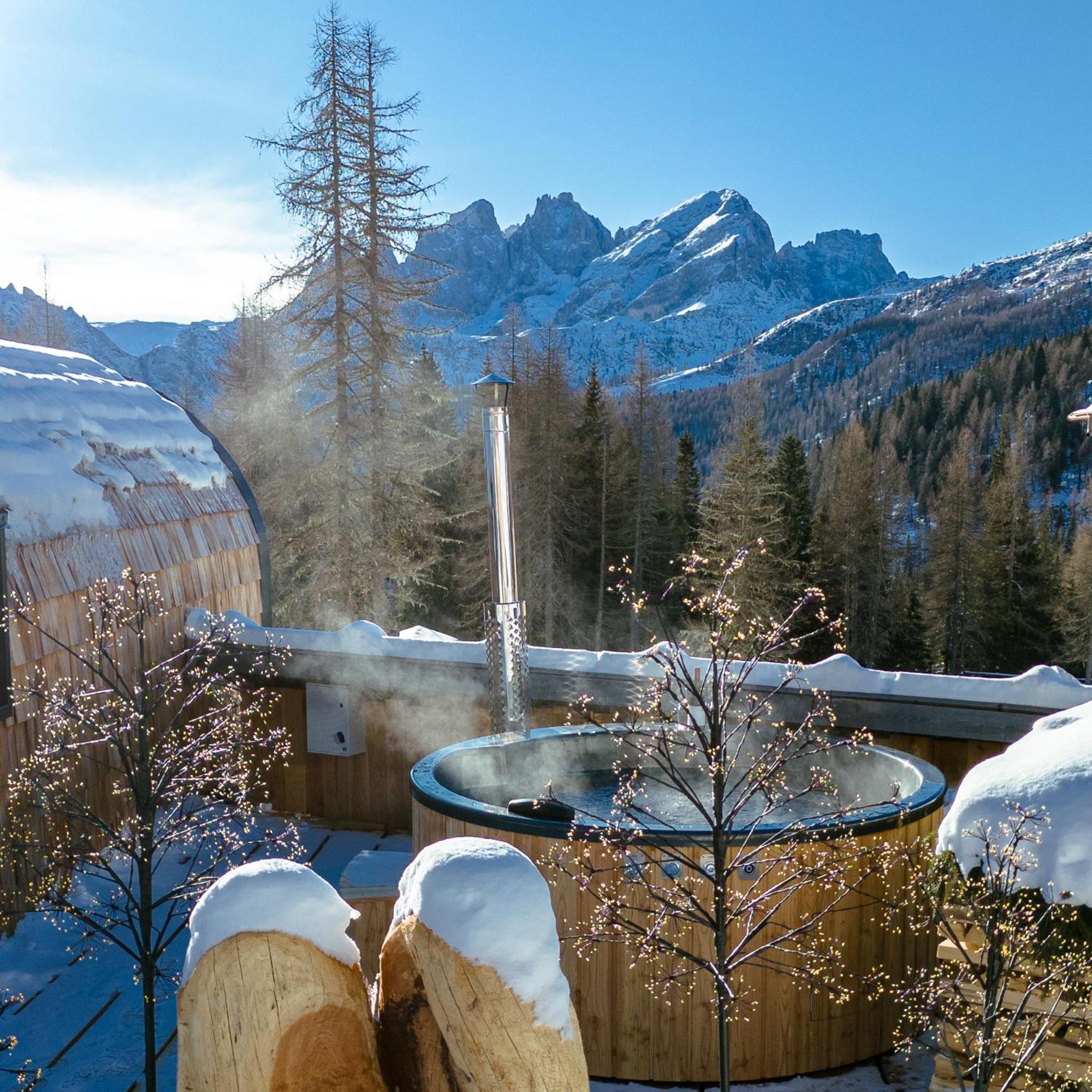 Rifugio Flora Alpina Hotel Passo San Pellegrino Exterior photo